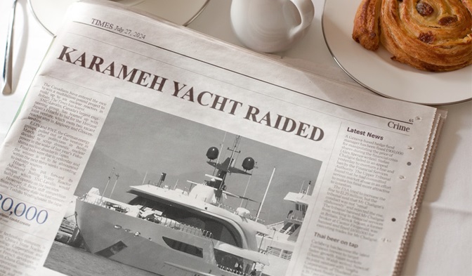 Karameh Yacht Raided